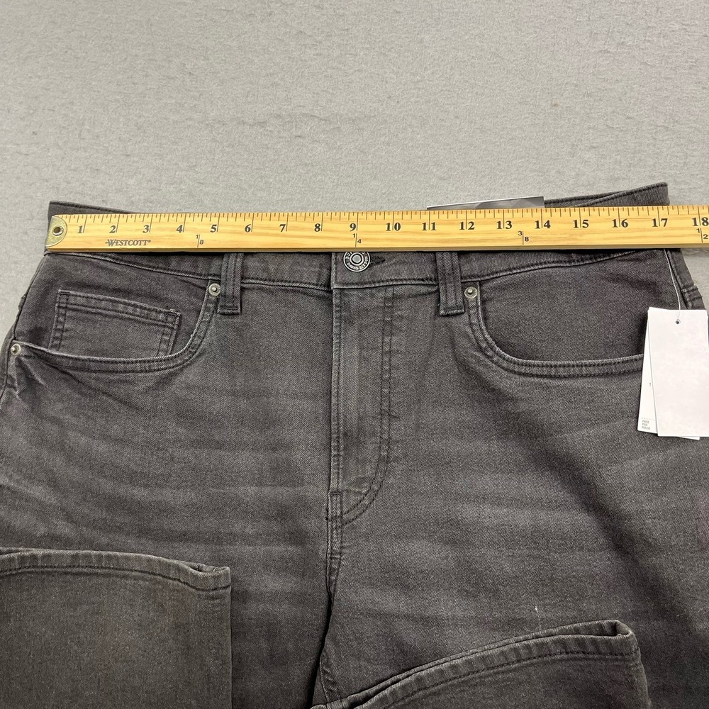 Buffalo David Bitton Jeans Mens 34x30 Black Denim Pants Relaxed Straight Driven - Picture 11 of 15